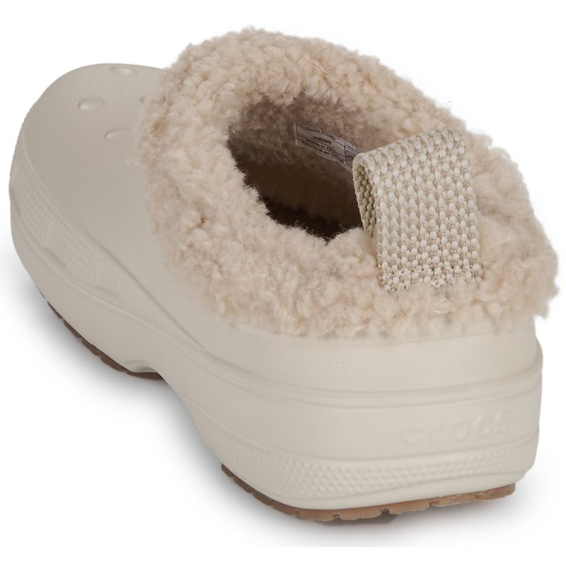 Crocs Classic Lined Shorty Bianco Zoccoli Uomo - 5