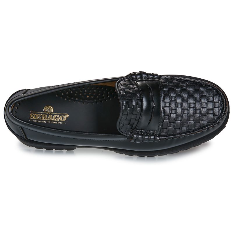 Sebago OTIS VAMP LUG Black Men's Loafers - 6