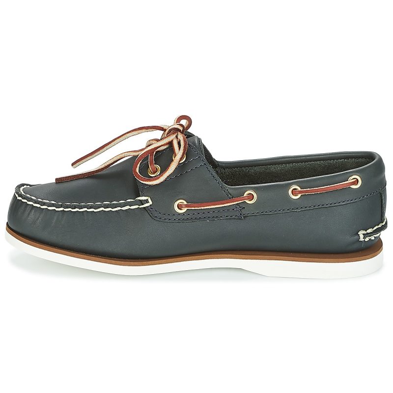 Timberland  CLASSIC 2 EYE  Blu Mocassini Uomo - 4