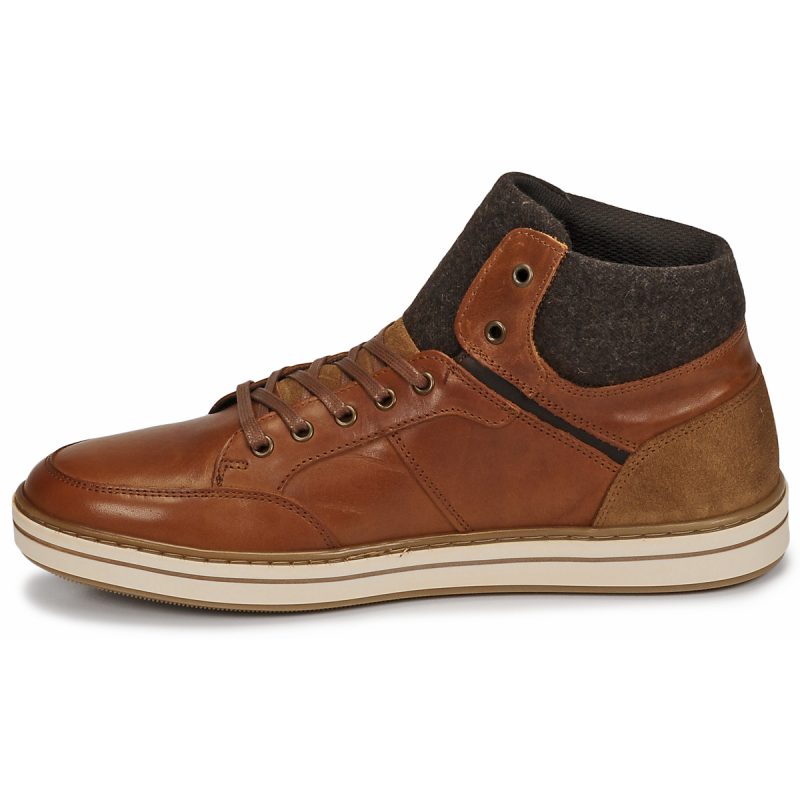 Casual Attitude NOURDON Marrone Sneakers alte Uomo - 4
