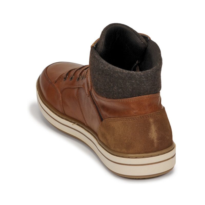 Casual Attitude NOURDON Marrone Sneakers alte Uomo - 5
