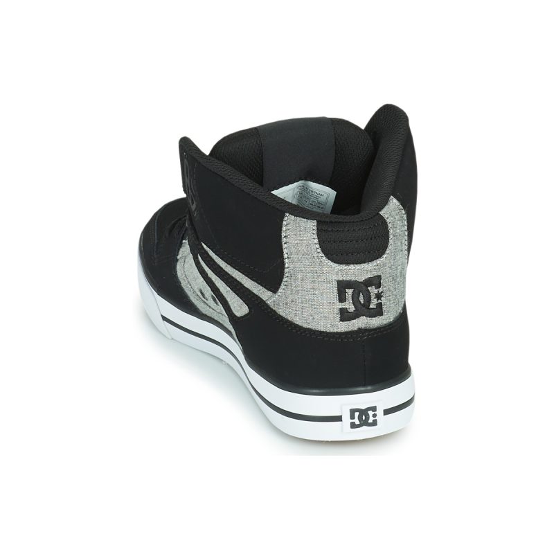 DC Shoes PURE HIGH-TOP WC Nero Sneakers alte Uomo - 5