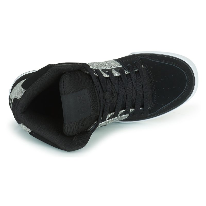 DC Shoes PURE HIGH-TOP WC Nero Sneakers alte Uomo - 6