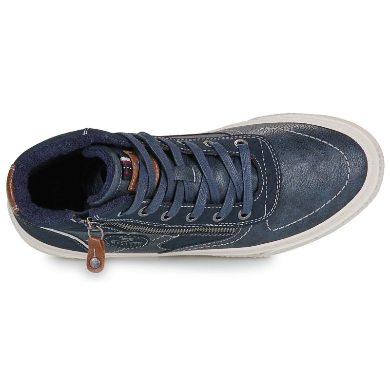 Mustang MASHA Blu Sneakers alte Uomo - 6