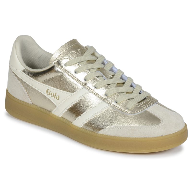 Gola VIPER METALLIC Gold Low Sneakers Women - 1
