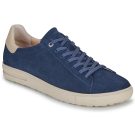 BIRKENSTOCK Bend Low Suede / New / Navy / Regular Blue Men's Sneakers - 1
