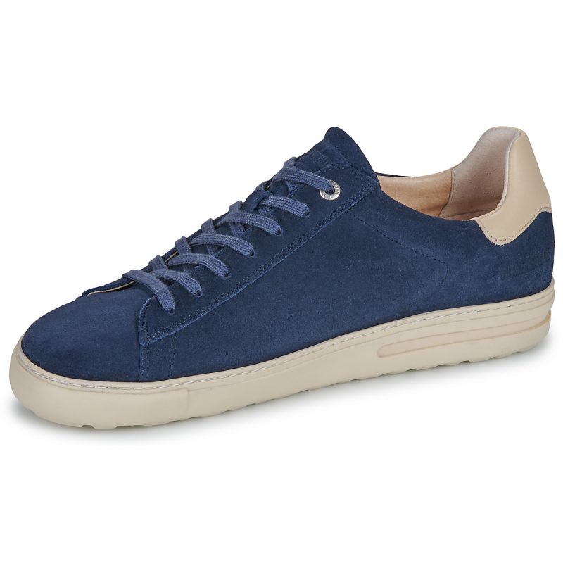 BIRKENSTOCK Bend Low Suede / New / Navy / Regular Blue Men's Sneakers - 4
