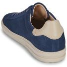 BIRKENSTOCK Bend Low Suede / New / Navy / Regular Blue Men's Sneakers - 5