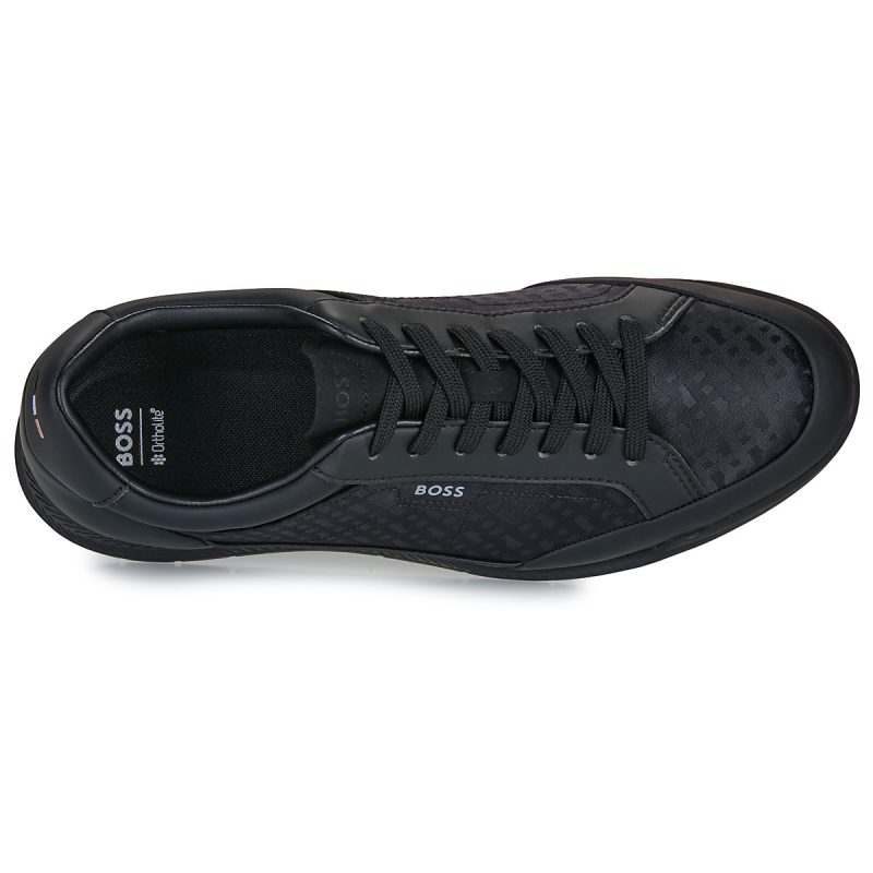 BOSS  Nitan_Tenn_mn  Nero -  Sneakers Uomo - 6
