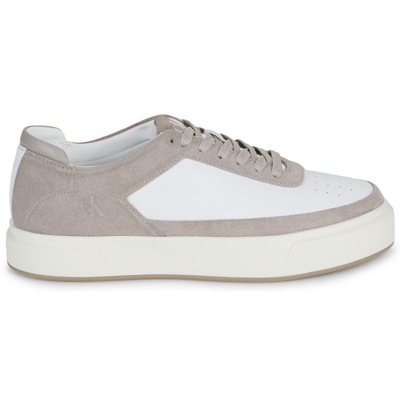 Calvin Klein Jeans BASKET CUPSOLE LACEUP LTH-SU White Men's Sneakers - 2