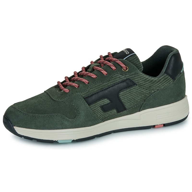 Faguo  OLIVE RUNNING  Kaki -  Sneakers Uomo - 4