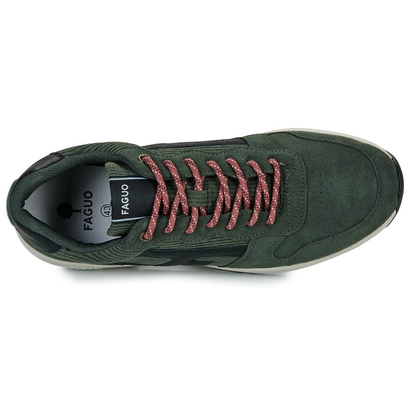 Faguo  OLIVE RUNNING  Kaki -  Sneakers Uomo - 6
