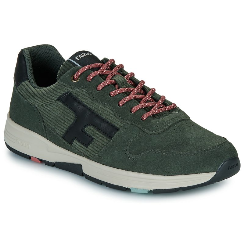 Faguo  OLIVE RUNNING  Kaki -  Sneakers Uomo - 1