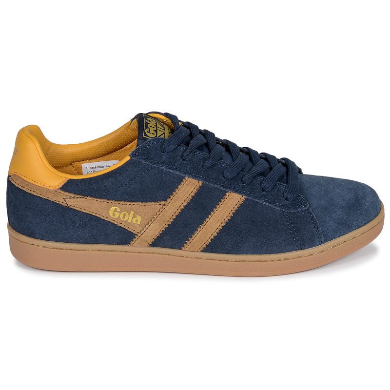 Gola EQUIPE II SUEDE Herren-Sneaker, blau - Gr&ouml;&szlig;e 2