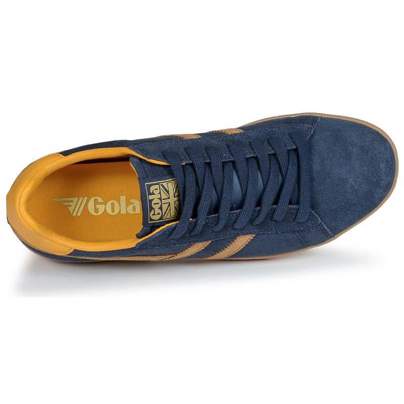 Gola EQUIPE II SUEDE Herren-Sneaker, blau - Gr&ouml;&szlig;e 6