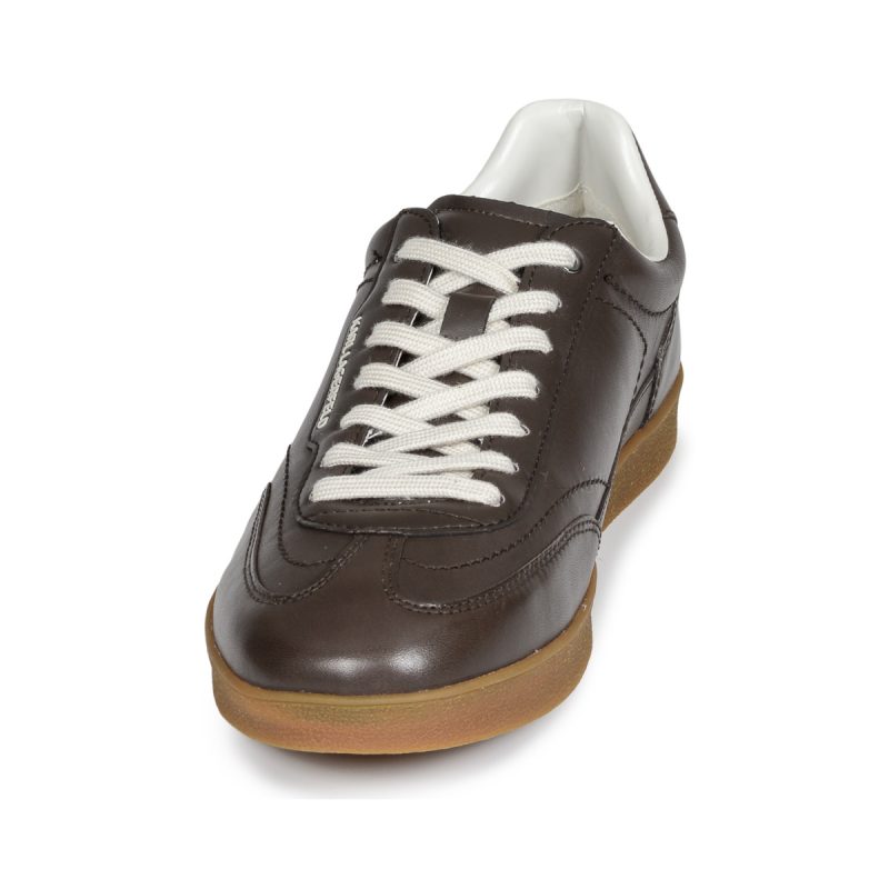 Karl Lagerfeld KANDIDATE Lo Lace Lthr Marrone Sneakers Uomo - 3