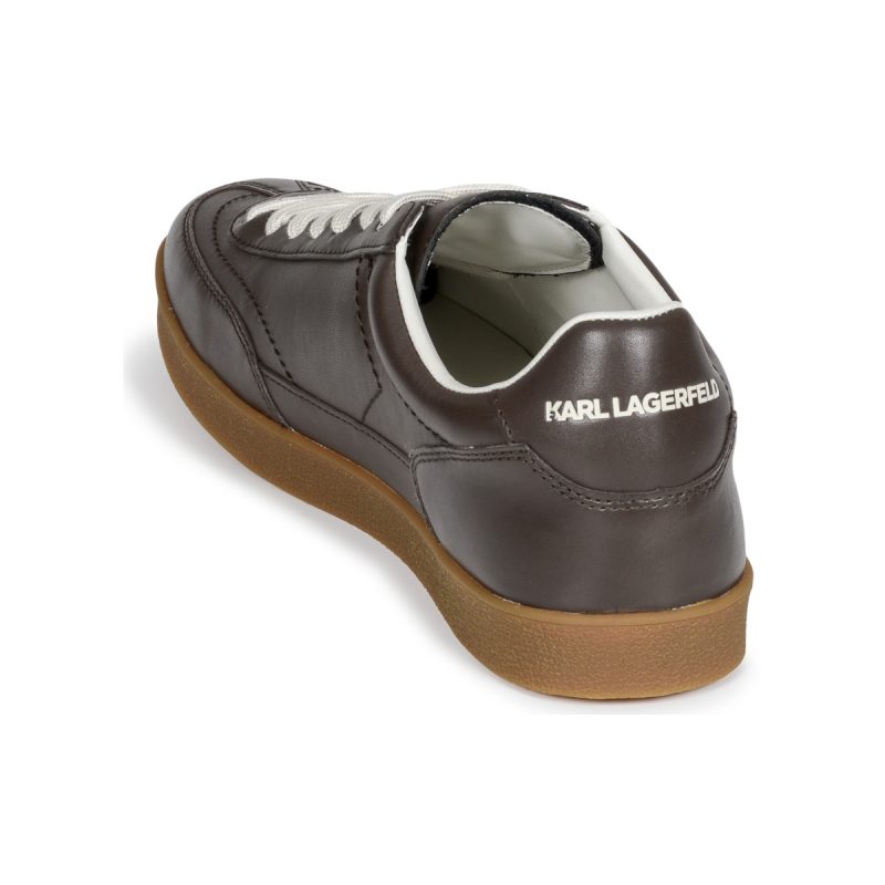 Karl Lagerfeld KANDIDATE Lo Lace Lthr Marrone Sneakers Uomo - 5