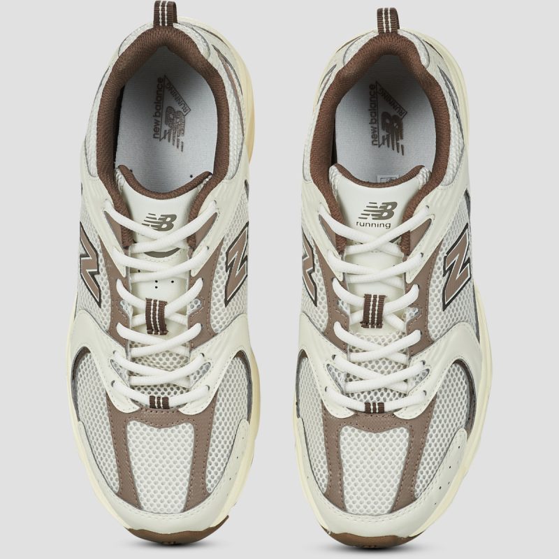 New Balance 530 Bianco Beige Sneakers Uomo - 5