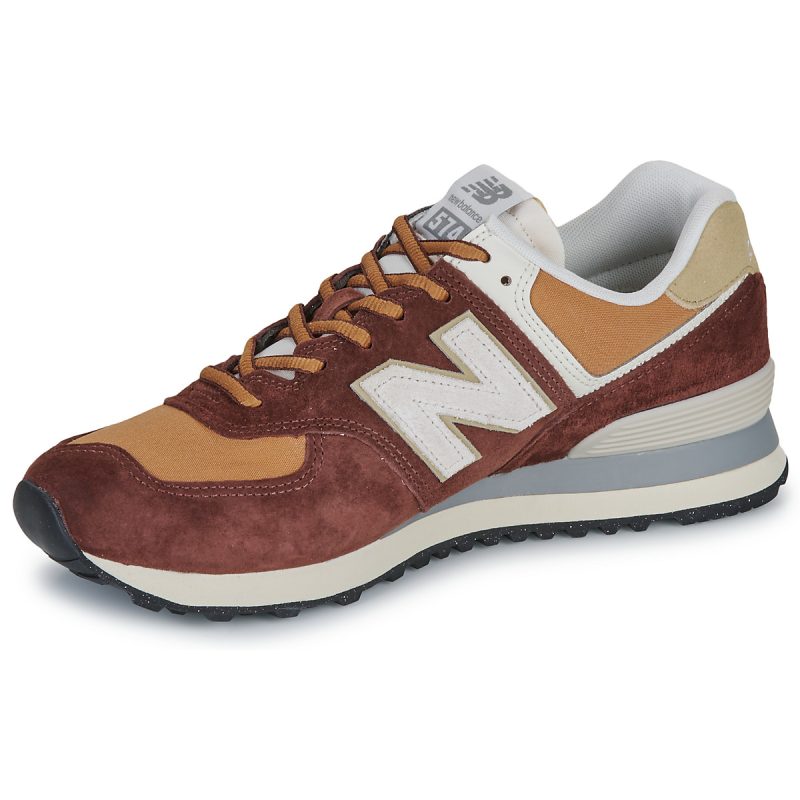New Balance 574 Marrone Sneakers Uomo - 4