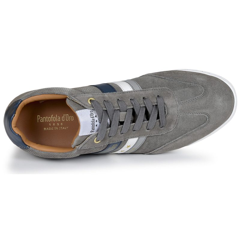 Pantofola d'Oro VASTO SUEDE LOW Grigio Sneakers Uomo - 6