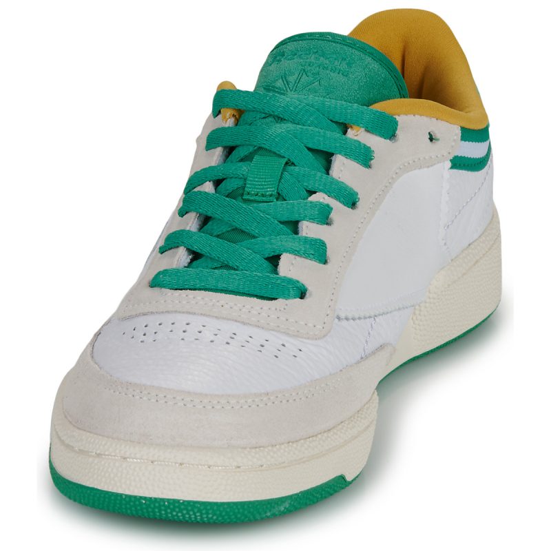 Reebok Classic CLUB C 85 Wei&szlig;e Herren-Sneaker - Gr&ouml;&szlig;e 3
