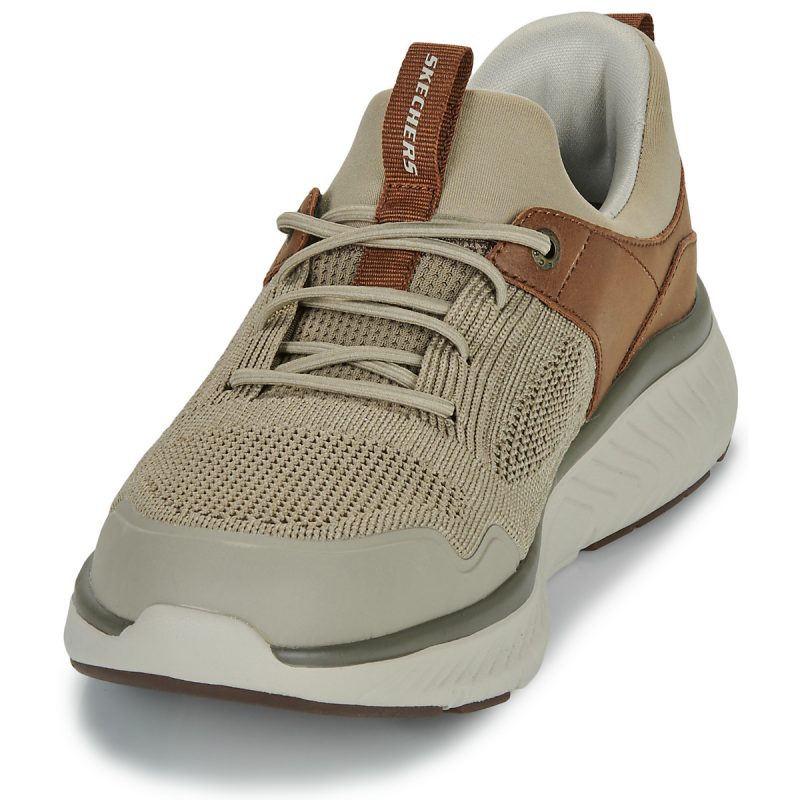 Skechers SLIP-INS : ARCH FIT CROSSER - EMERIC Beige Baskets Homme - Pointure 3