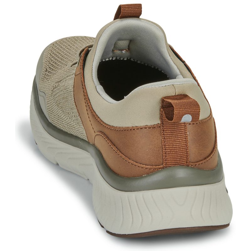 Skechers SLIP-INS : ARCH FIT CROSSER - EMERIC Beige Baskets Homme - Pointure 5