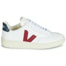 Veja V-12 Leder-Sneaker f&uuml;r Herren, wei&szlig;, Gr&ouml;&szlig;e 2