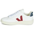 Veja V-12 Leder-Sneaker f&uuml;r Herren, wei&szlig;, Gr&ouml;&szlig;e 4