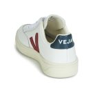 Veja V-12 Leder-Sneaker f&uuml;r Herren, wei&szlig;, Gr&ouml;&szlig;e 5