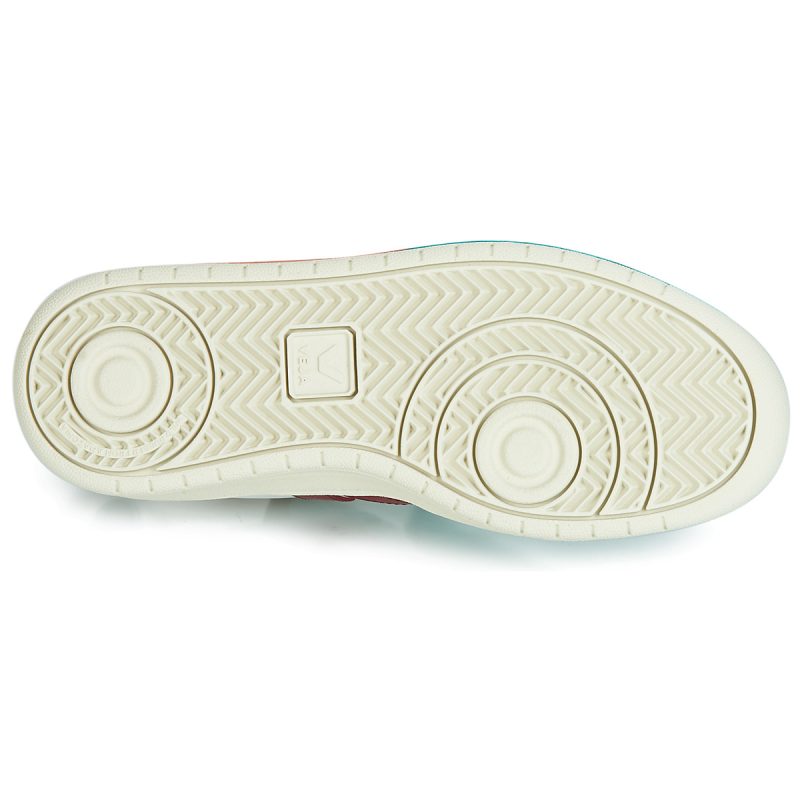 Veja V-12 Leder-Sneaker f&uuml;r Herren, wei&szlig;, Gr&ouml;&szlig;e 7