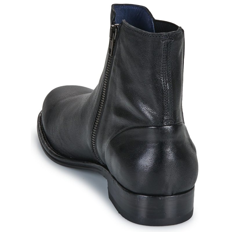 Brett & Sons 4715-83102 Nero Stivaletti Uomo - 5