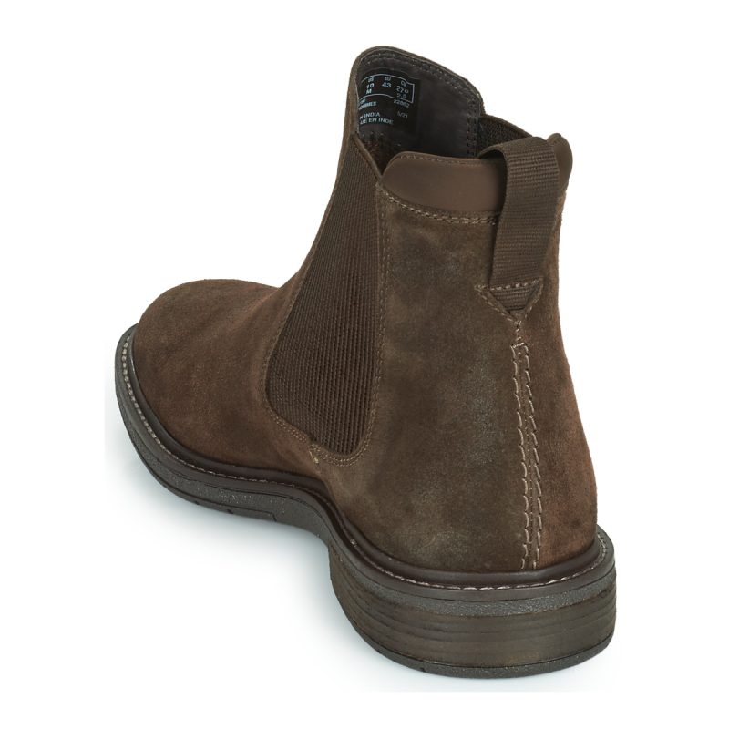 Clarks  CLARKDALE HALL  Marrone -  Stivaletti Uomo - 5