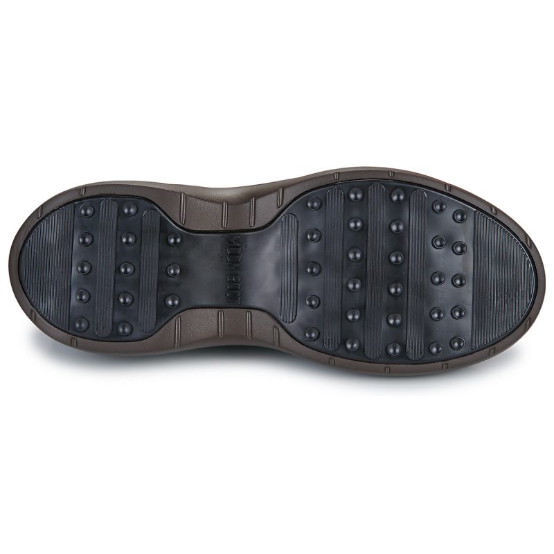 Moon Boot MB MEZZALUNA Schn&uuml;rstiefeletten aus braunem Wildleder f&uuml;r Herren &ndash; Gr&ouml;&szlig;e 7