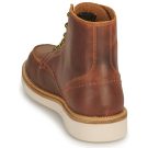 Selected  SLHTEO NEW LEATHER MOC-TOE BOOT  Marrone -  Stivaletti Uomo - 5