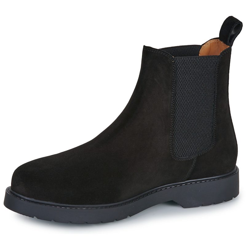 Selected SLHTIM SUEDE CHELSEA Nero Stivaletti Uomo - 4