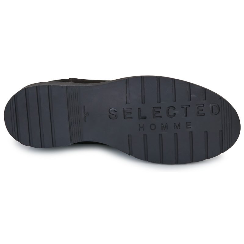 Selected SLHTIM SUEDE CHELSEA Nero Stivaletti Uomo - 7