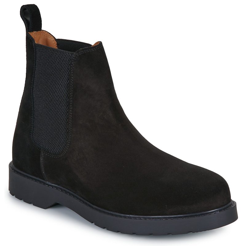 Selected SLHTIM SUEDE CHELSEA Nero Stivaletti Uomo - 1