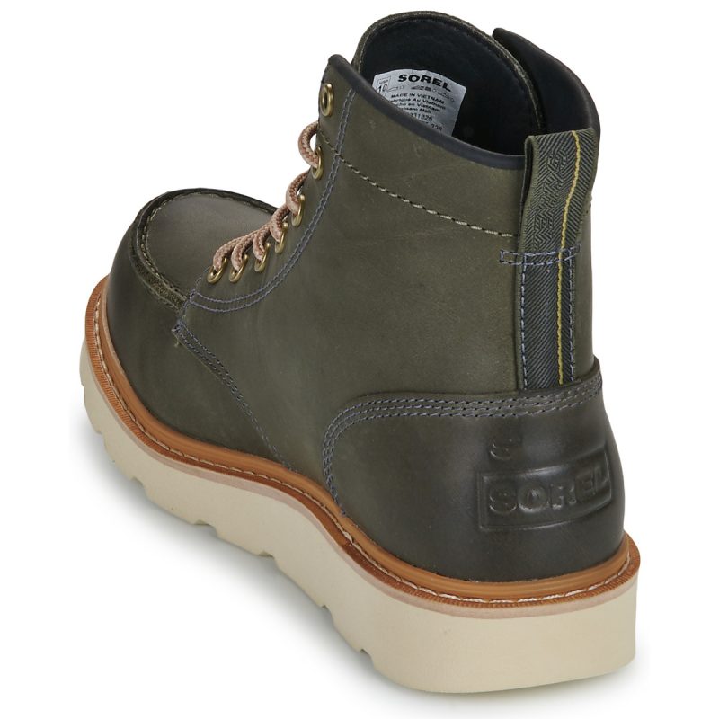 Botas tobilleras Sorel SLABTOWN 62' MOC WP para hombre, color caqui - 5