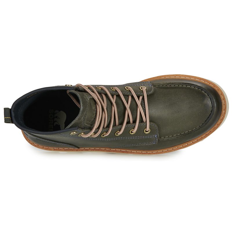 Botas tobilleras Sorel SLABTOWN 62' MOC WP para hombre, color caqui - 6