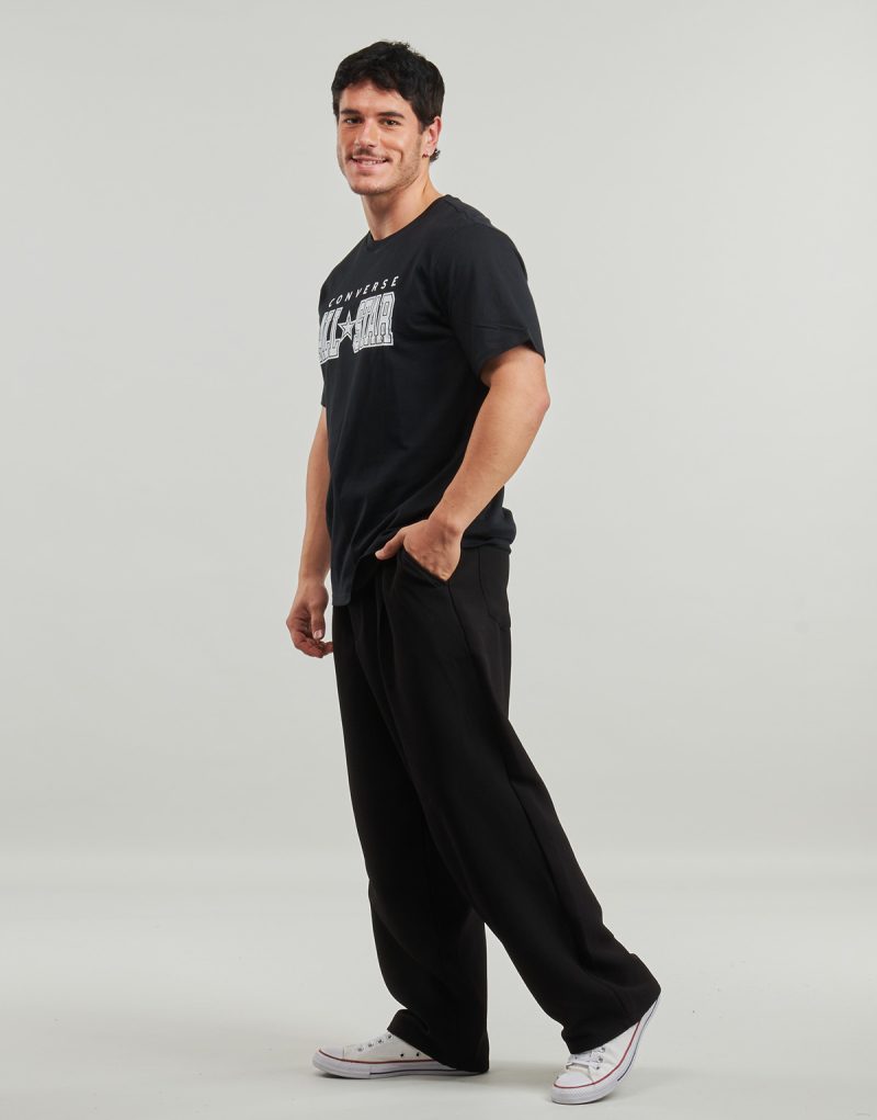 T-shirt Converse CONVERSE ALL STAR TEE Nero T-shirt maniche corte Uomo - 3