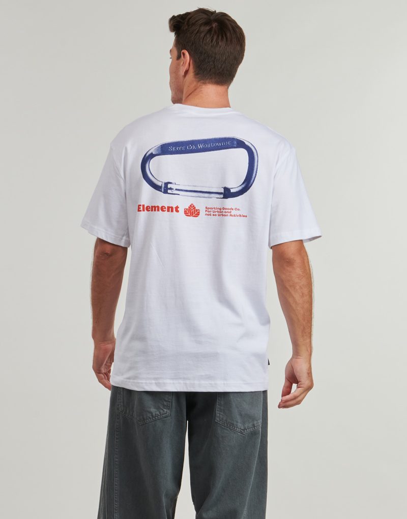 T-shirt Element SPORTING SS Bianco T-shirt maniche corte Uomo - 4