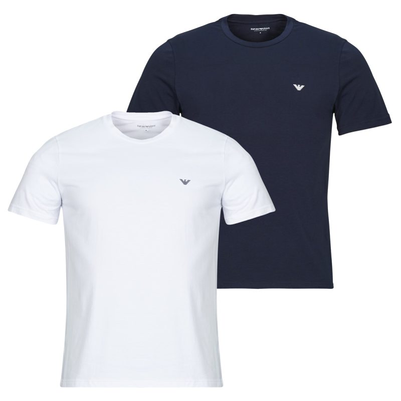 T-shirt  Emporio Armani  2-PACK CREW NECK T-SHIRT AF10776  Multicolore -  T-shirt maniche corte Uomo - 1