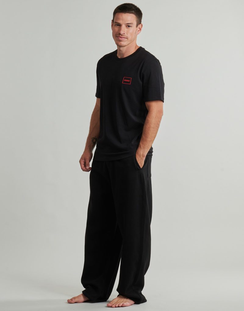 T-Shirt HUGO Dugopak PACK 2 Nero T-shirt maniche corte Uomo - 3