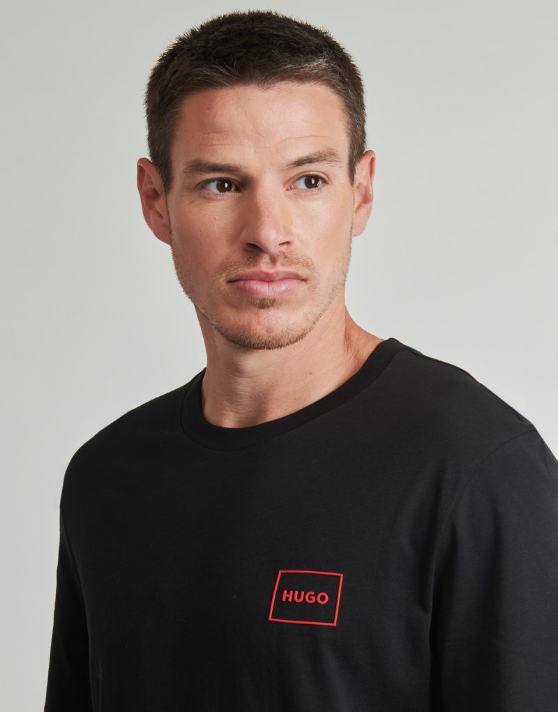 T-Shirt HUGO Dugopak PACK 2 Nero T-shirt maniche corte Uomo - 5