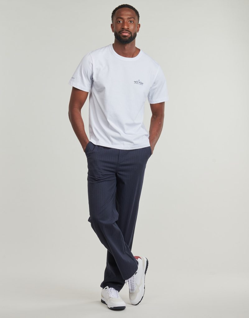 T-shirt Pepe jeans THIAGO TEE Bianco T-shirt maniche corte Uomo - 3
