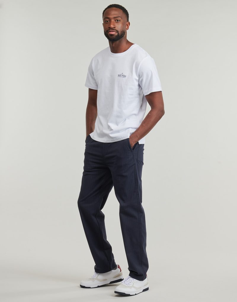 T-shirt Pepe jeans THIAGO TEE Bianco T-shirt maniche corte Uomo - 4
