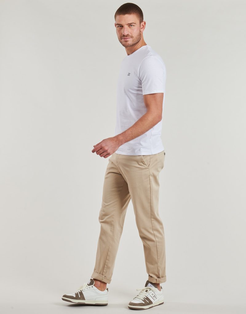 T-shirt Teddy Smith THE TEE 1 MC Bianco T-shirt maniche corte Uomo - 3
