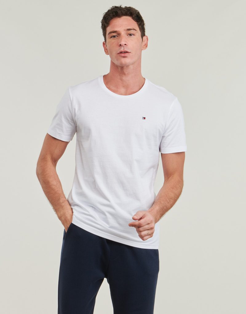 T-shirt Tommy Hilfiger 3P SS TEE X3 Bianco T-shirt maniche corte Uomo - 2