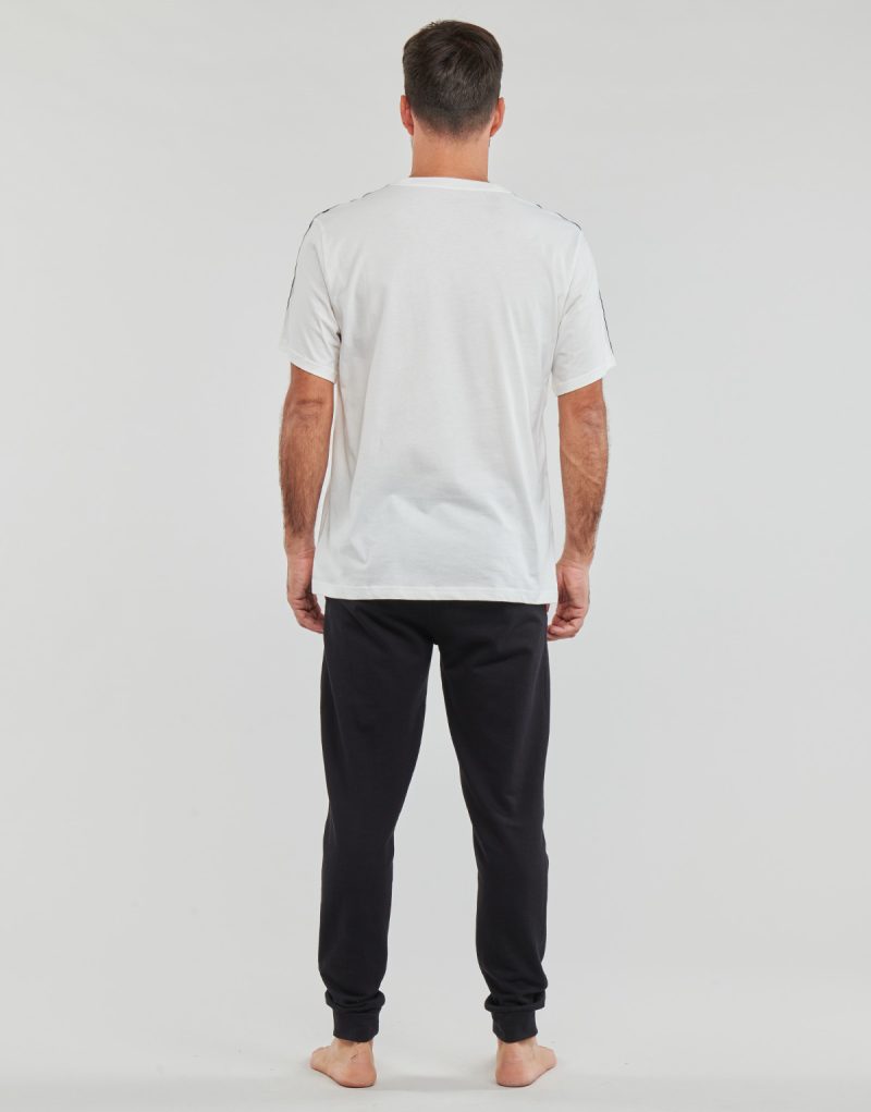 T-shirt Tommy Hilfiger SS TEE LOGO Bianco T-shirt maniche corte Uomo - 4